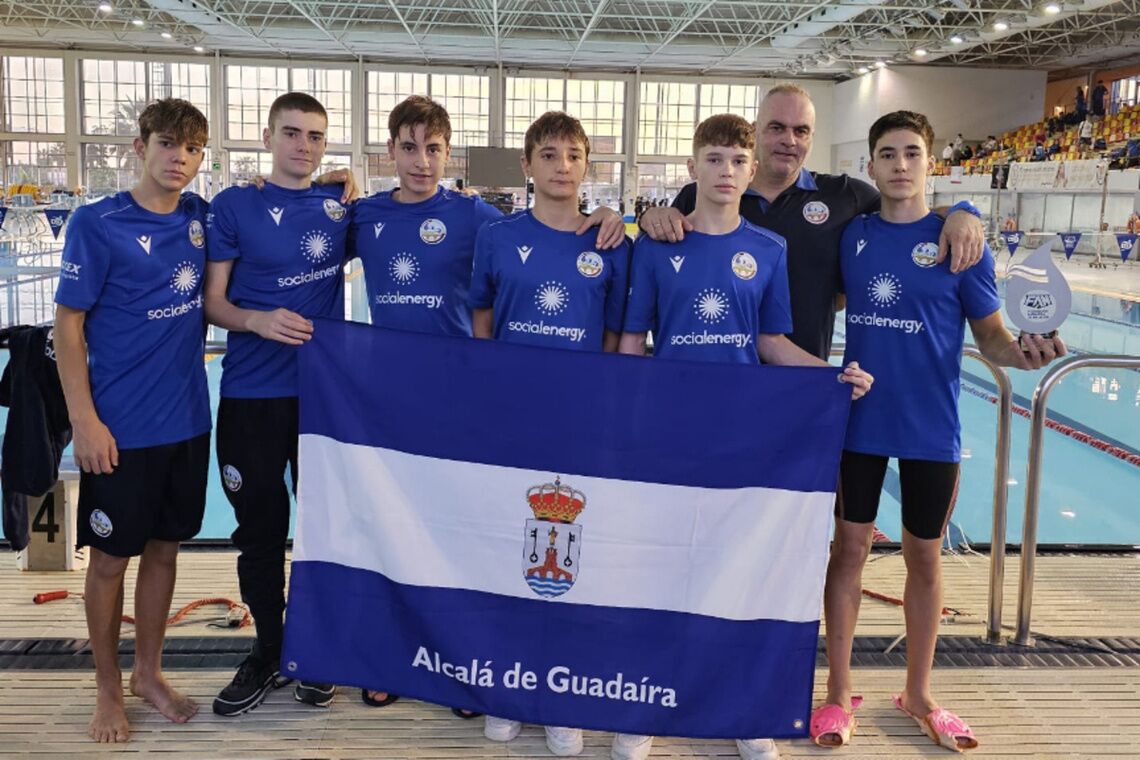 El CN Alcalá Social Energy acapara grandes metales en el Campeonato de Andalucía infantil