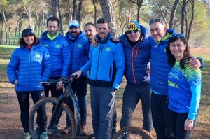 Representación alcalareña en la Copa de España de Mushing 2024 en Alcalá de Guadaíra