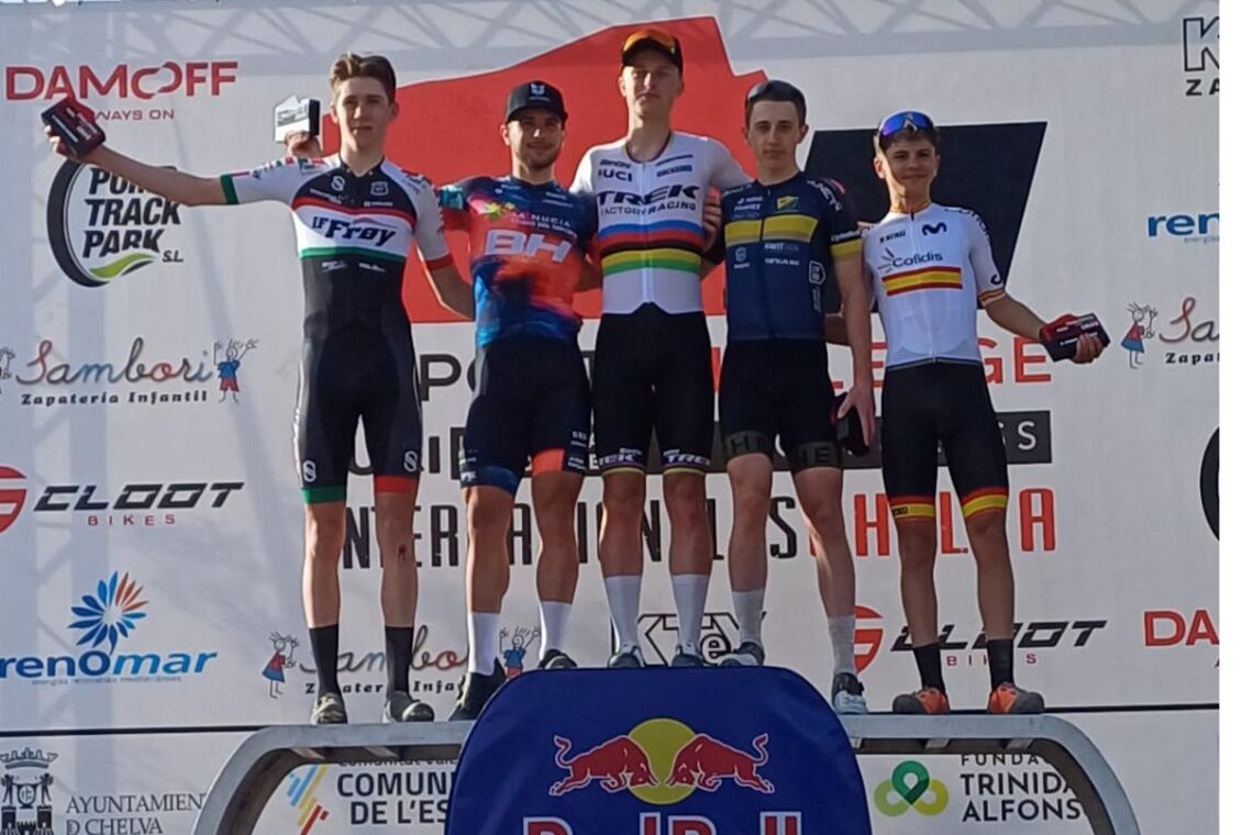 Guillermo Parrado Hortigosa debuta con pódium en la Copa del Mundo Junior