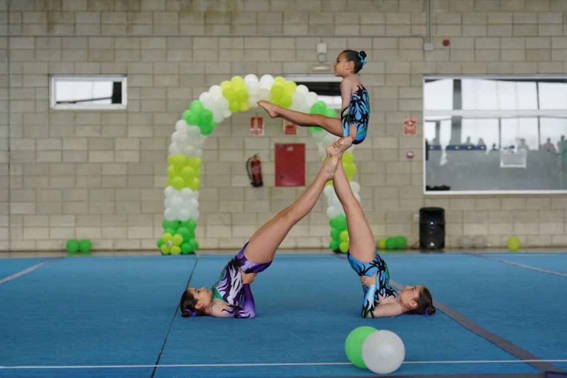 Los mejores clubes de Andalucía de Gimnasia Acrobática se dan cita este fin de semana en Alcalá
