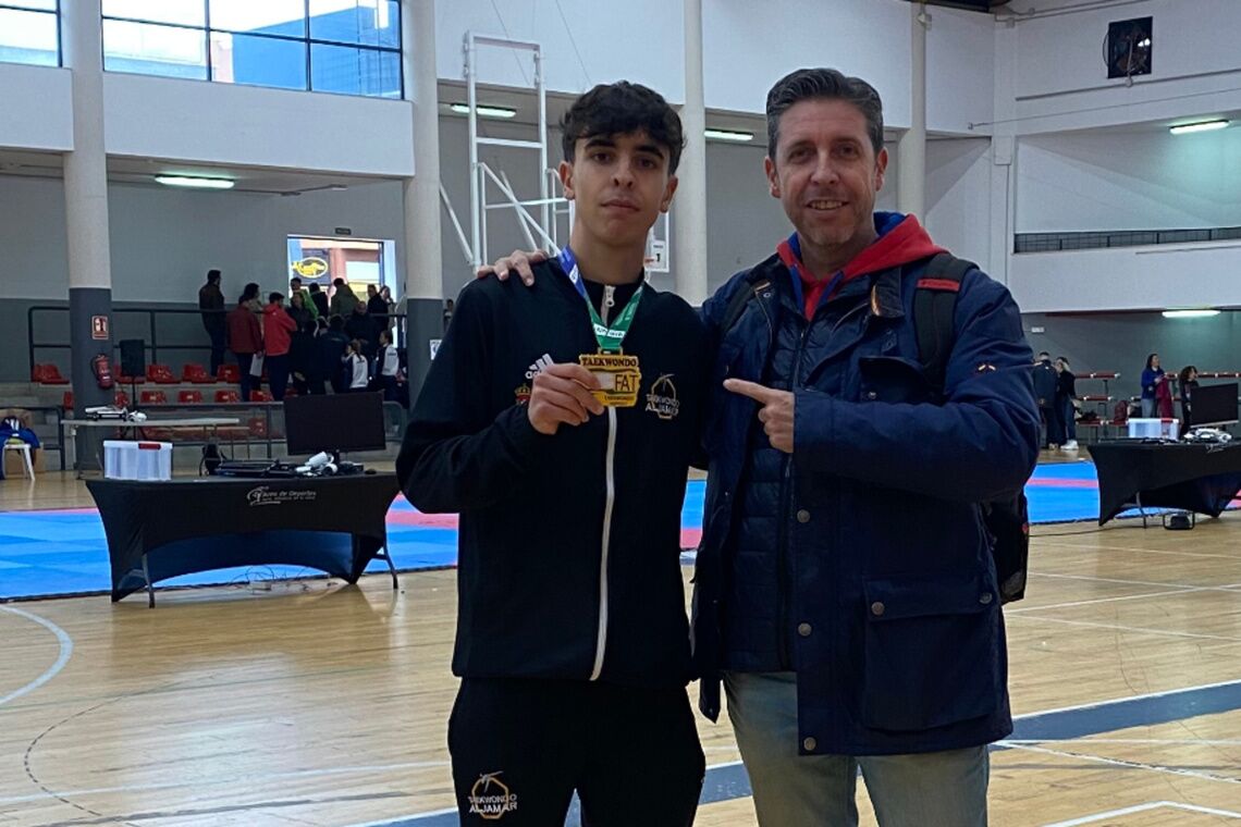 Pablo Luque, medalla de oro sub-21 de Taekwondo en Andalucía