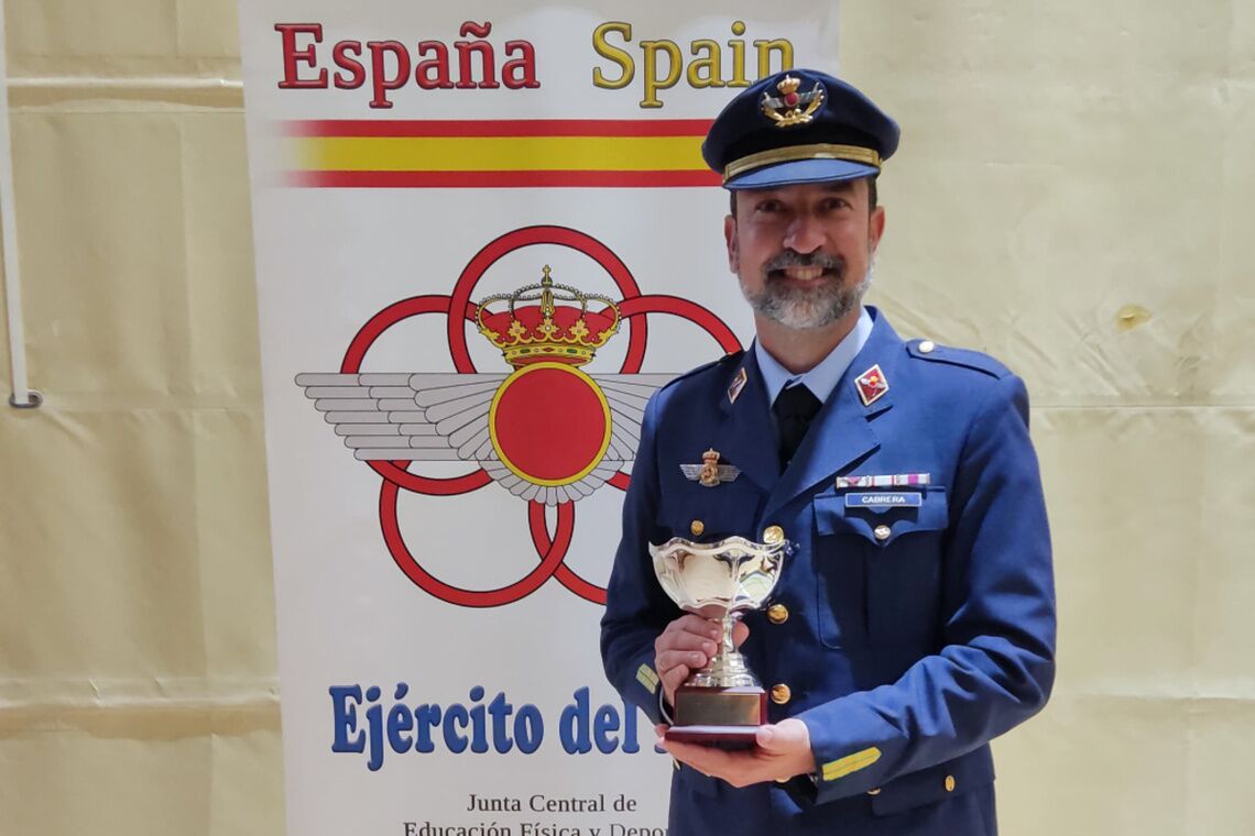Juan Bosco Cabrera Marín Campeón de España en la modalidad poomsae de taekwondo