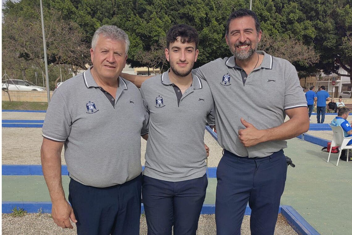 Hazaña alcalareña en el Campeonato de Andalucía de petanca en dupletas