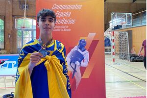 Pablo Luque Ruiz, medalla de oro en el Campeonato de España Universitario de taekwondo