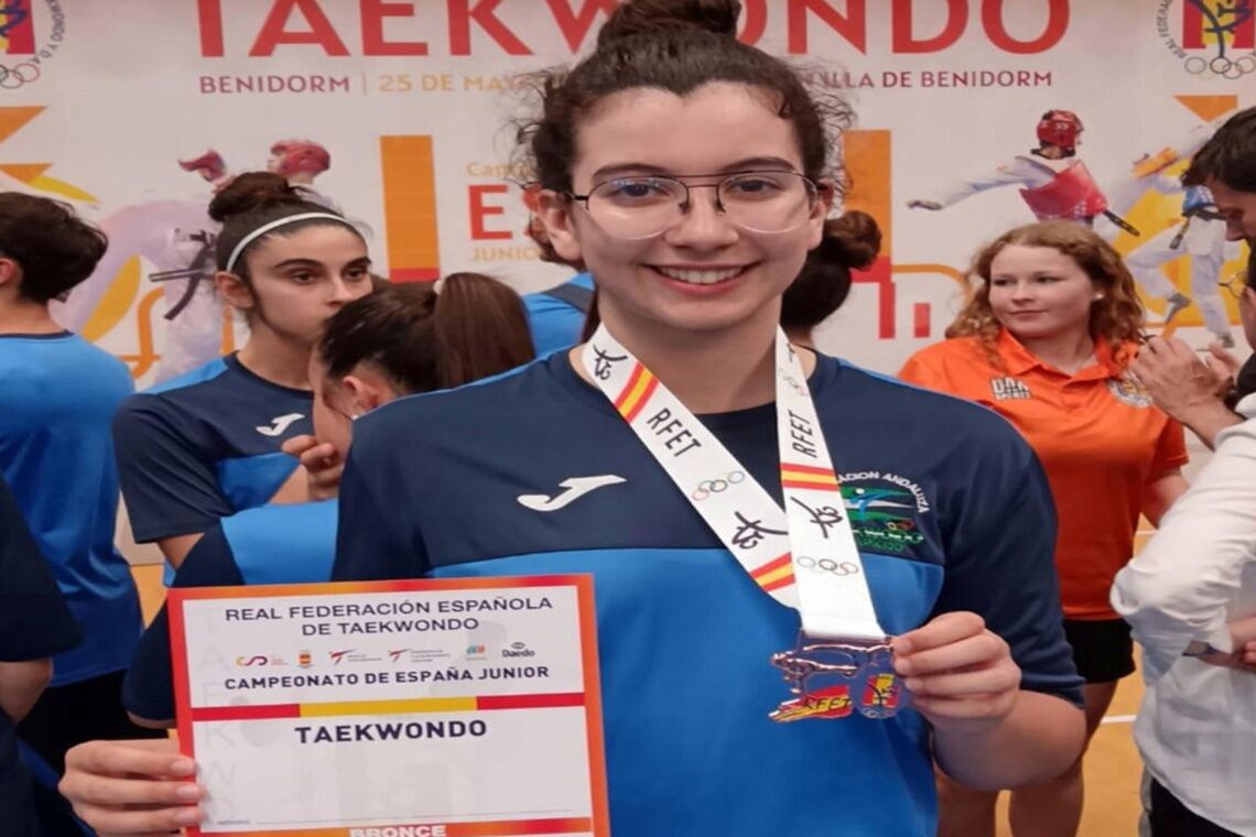 Un nuevo paso de Amanda Jiménez, en el taekwondo nacional