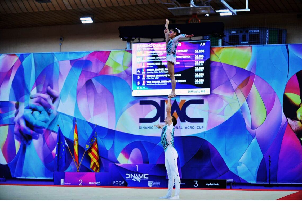 Daniela Aguilar y Adrián Cano del Club Gimnástico Al-Kalat participaran en el Campeonato de Europa