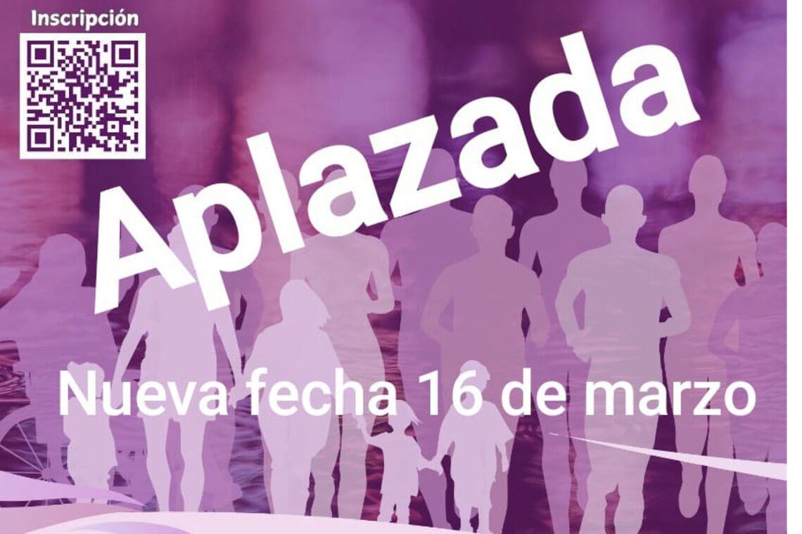 ÚLTIMA HORA - Aplazada la Carrera de la Igualdad prevista para este próximo domingo 9 de marzo