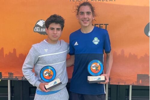 Doble triunfo alcalareño en tenis en el Campeonato WARRIORS TOUR