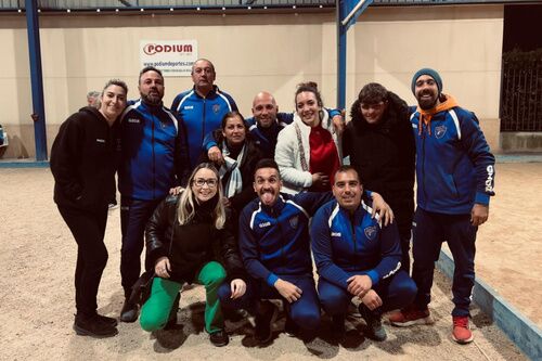 El CP Los Compadritos, campeones y subcampeones del provincial de dupletas