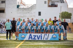 El equipo Sénior del C.D. Ciudad Alcalá, Campeón de la fase regular de liga.