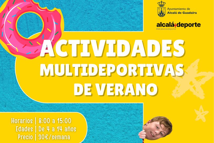 Abierto el plazo de inscripción para el programa de Actividades Multideportivas de Verano
