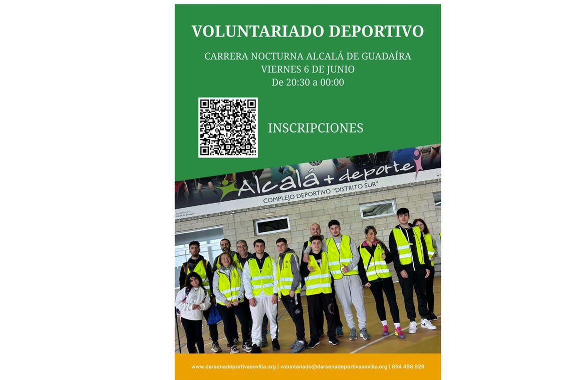 Voluntariado Deportivo: Colabora con nosotros, inscríbete!!