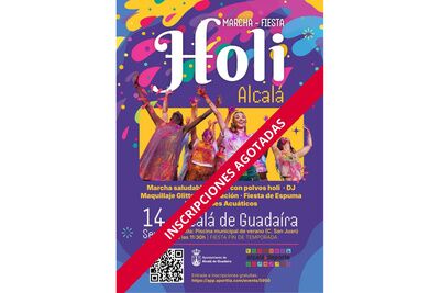 INSCRIPCIONES AGOTADAS PARA MARCHA-FIESTA HOLI