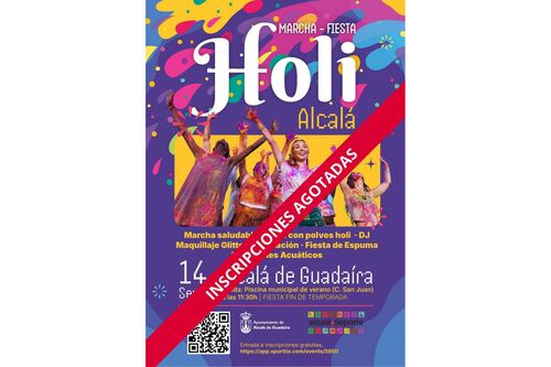 INSCRIPCIONES AGOTADAS PARA MARCHA-FIESTA HOLI