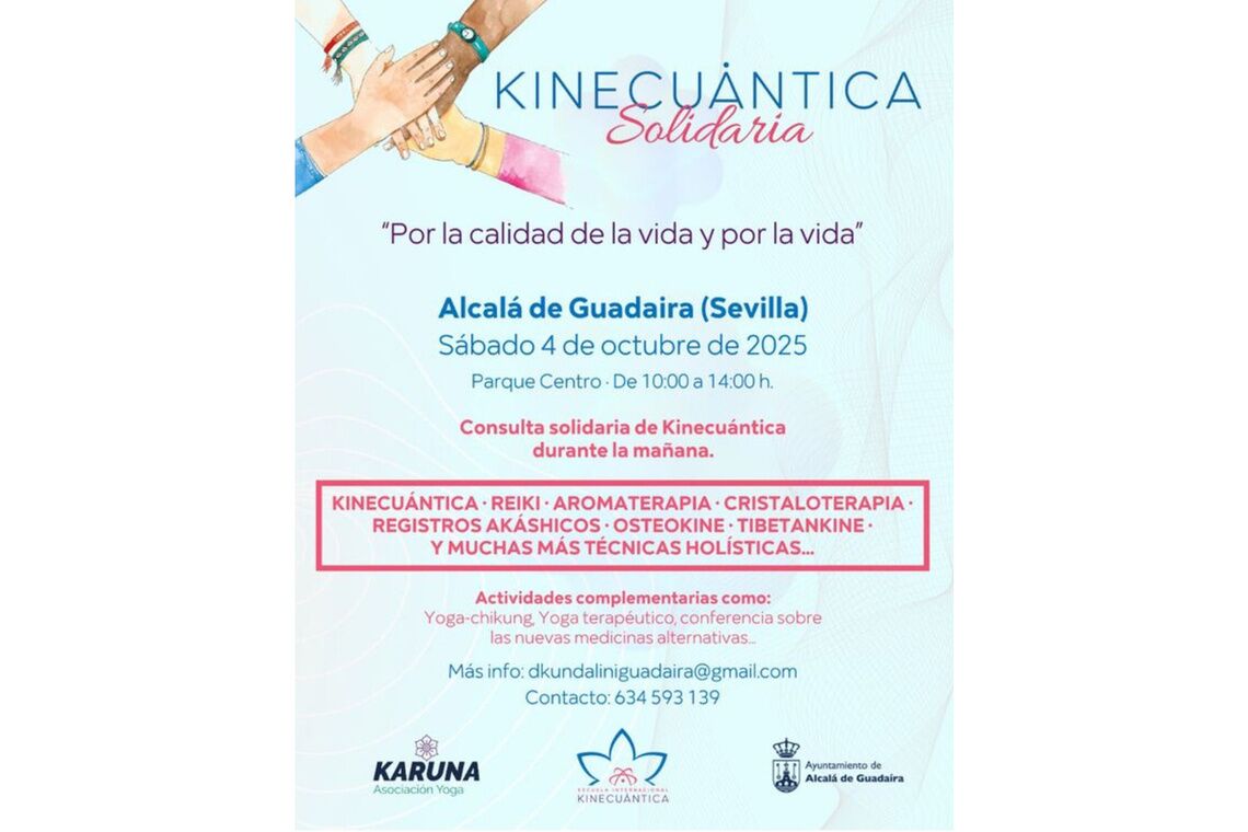 Kinecuántica Solidaria en el Parque Centro