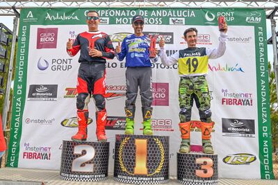 Antonio Villegas brilla en la cuarta carrera del campeonato de Andalucía en Valverde del Camino