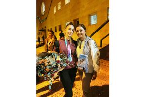 Érika Barrera brilla en el Campeonato de Andalucía de gimnasia rítmica