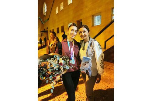 Érika Barrera brilla en el Campeonato de Andalucía de gimnasia rítmica