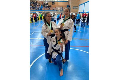 Tres Alcalareñas se coronan campeonas de Andalucía en Poomsae