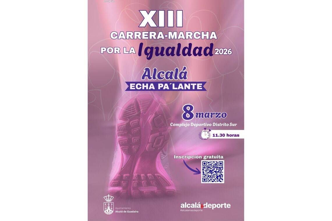 XIII Carrera-Marcha por la IGUALDAD 2026