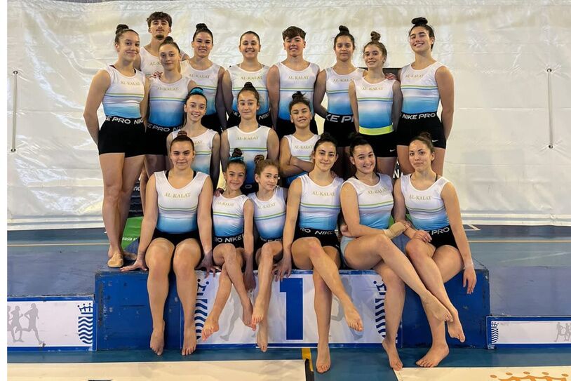 El Club Al-Kalat inicia la temporada en el Campeonato de Andalucía de gimnasia acrobática celebrado en Jerez