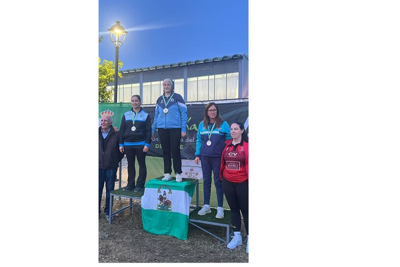 Doble oro andaluz para el Club de Petanca Águila en Cañada del Rosal