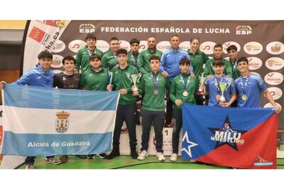 El Club de Luchas Olímpicas Milu se proclama campeón de España U20 por equipos
