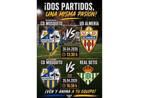Doble cita futbolística este domingo: cantera y emoción en estado puro