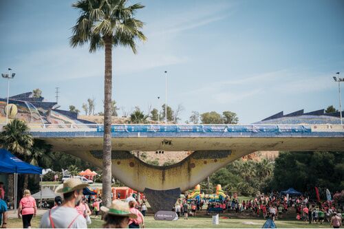 Alcalá vive una gran fiesta del deporte y la naturaleza junto al Puente del Dragón
