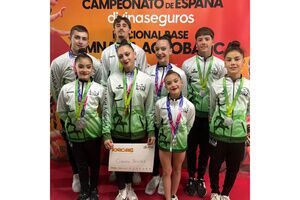 El Club Al-Kalat brilla en el Campeonato de España de Gimnasia Acrobática con un histórico botín de medallas