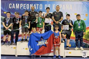 El Club de Luchas Olímpicas Milu se proclama campeón de España U13 por equipos