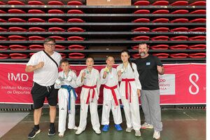 El Club Taekwondo Nervio Alcalá brilla en el Campeonato de Andalucía con un oro y tres platas