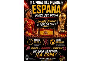 Alcalá se prepara para vivir la gran final de España en pantalla gigante