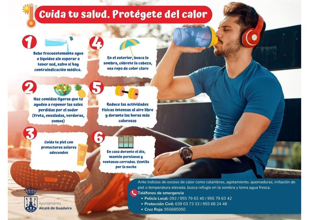 AVISO IMPORTANTE: CIERRE DE INSTALACIONES DEPORTIVAS MUNICIPALES AL AIRE LIBRE PARA HOY LUNES  7 SEPTIEMBRE