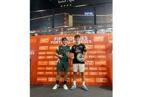 Rafa Reyes y Álvaro Abad se proclaman campeones del FIP Promises Portugal-Paredes