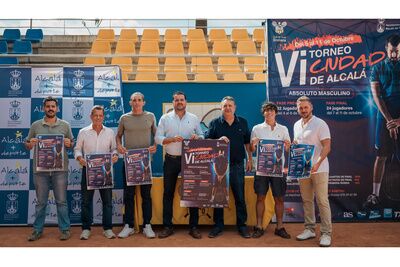 Alcalá se prepara para una semana de tenis con el VI Torneo Ciudad de Alcalá IBP Series 1500