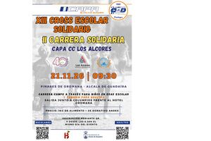 Alcalá de Guadaíra se prepara para una nueva jornada de deporte y solidaridad con el XIII Cross Escolar Solidario
